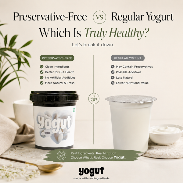 Preservative-Free vs Regular Yogurt: Which Is Truly Healthy?