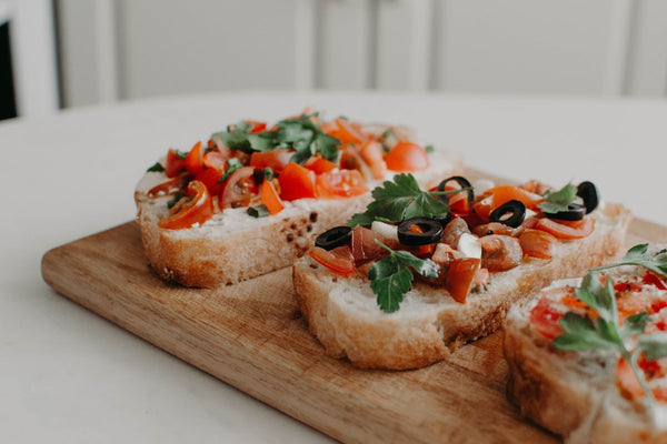 Burrata Bruschetta